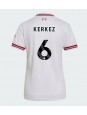 Ženski Nogometna dresi replika Liverpool Milos Kerkez #6 Gostujoči 2026-27 Kratek rokav Ženski Nogometna dresi replika Liverpool Milos Kerkez #6 Gostujoči 2026-27 Kratek rokav